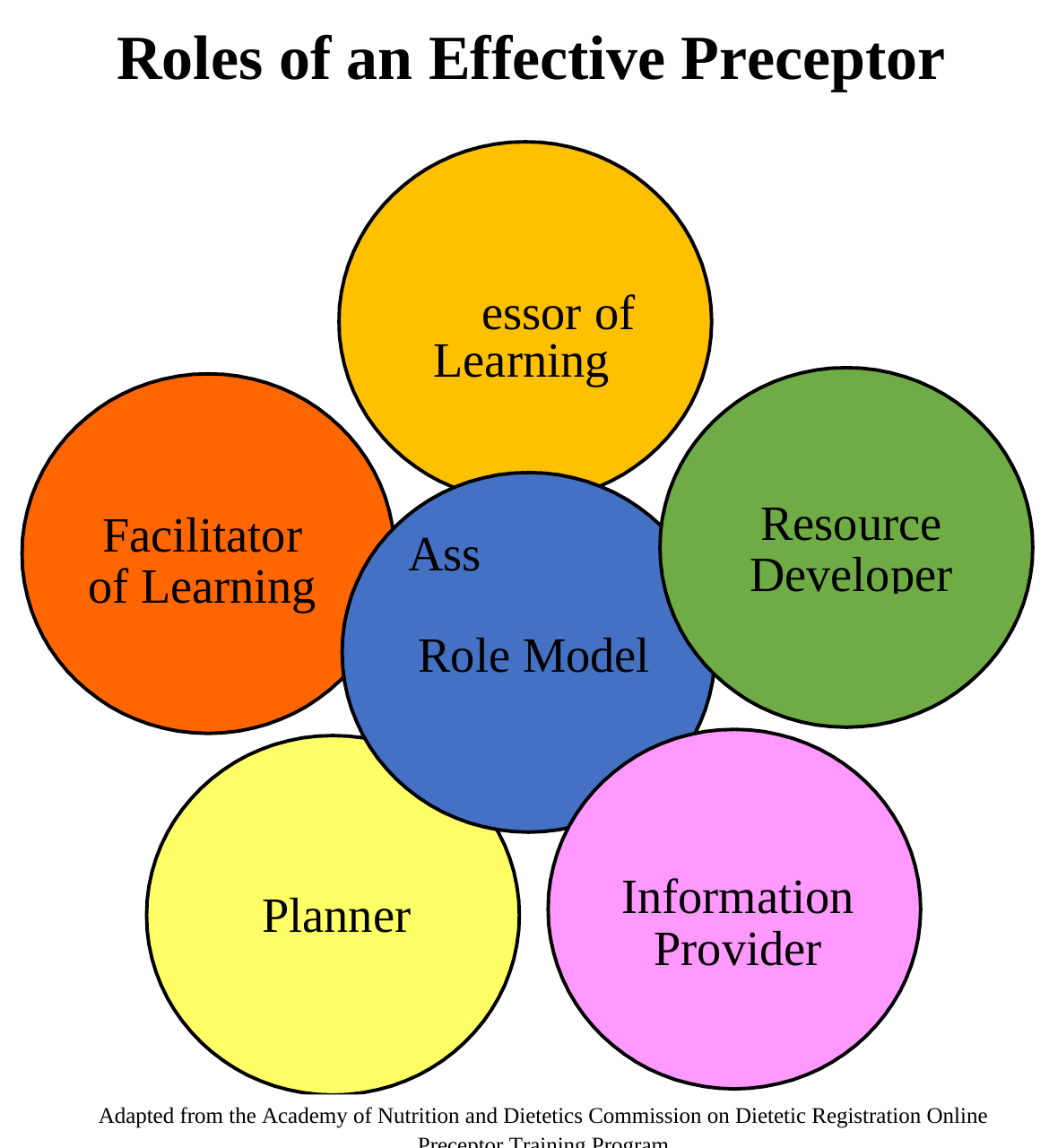 Roles of an Effective Preceptor graphic