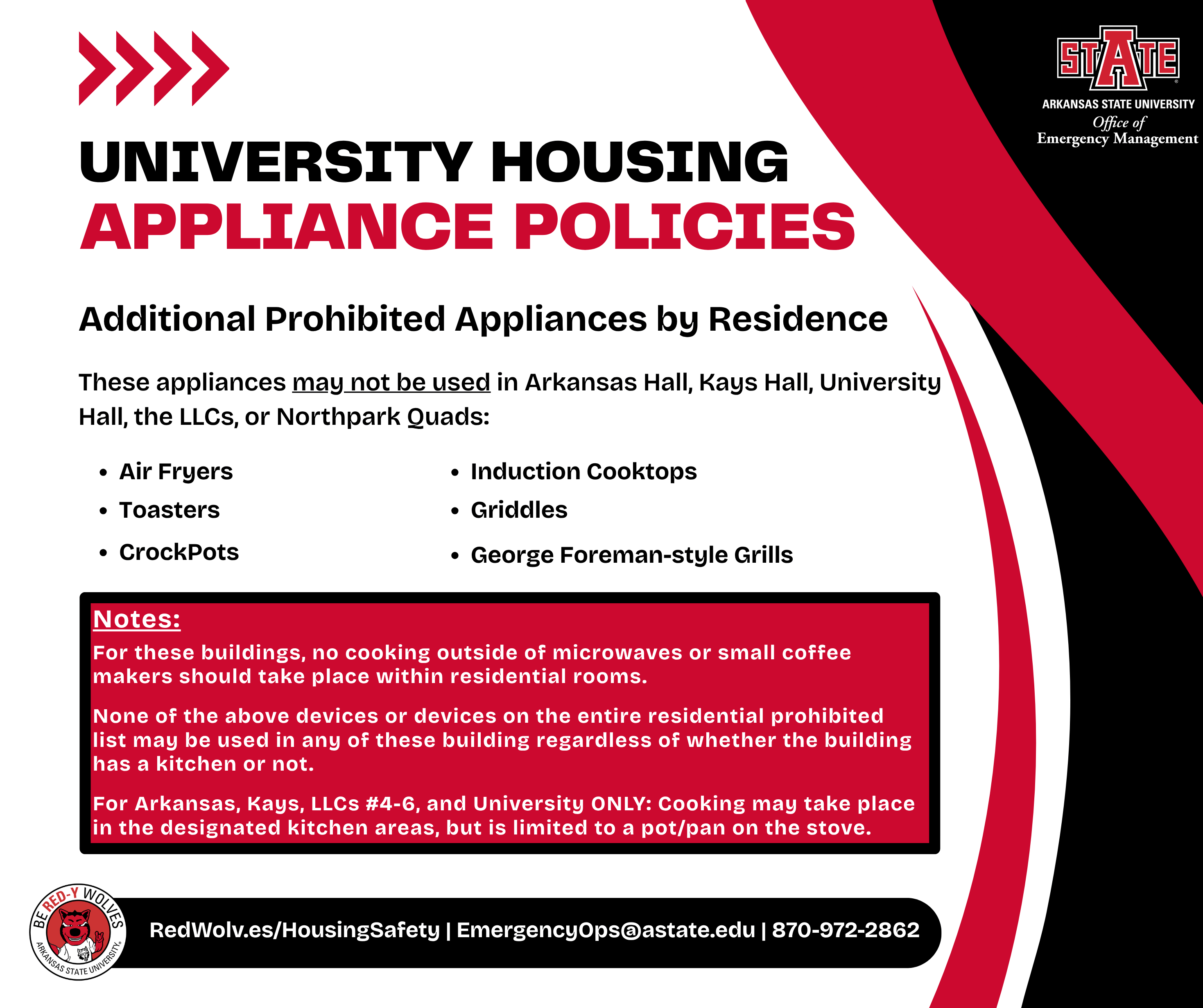 Fire Safety - Prohibited Appliances By Residence.png