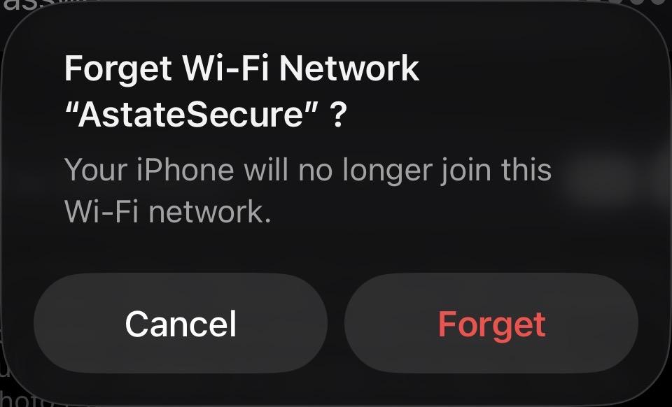 iPhone Forget Network prompt.jpeg