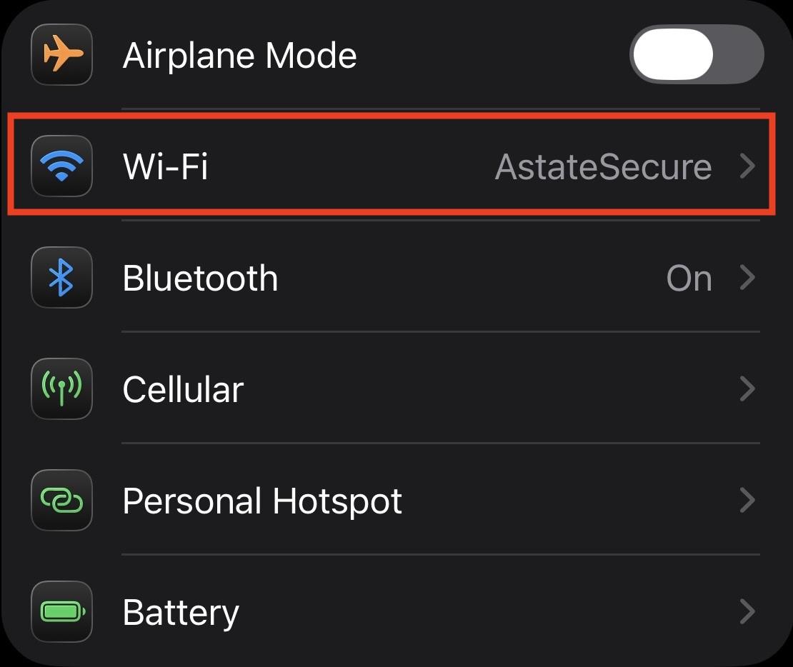 iPhone main screen - wifi setting.jpeg